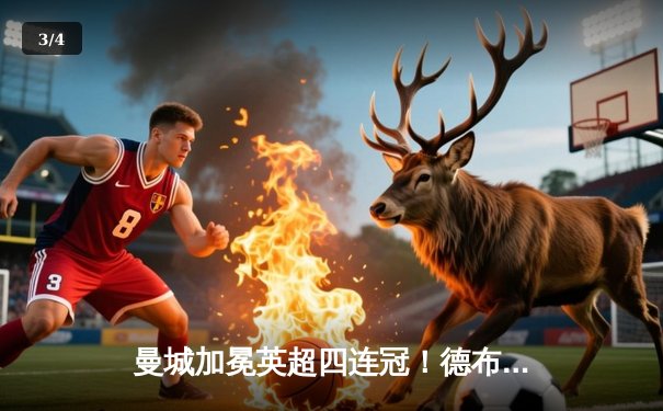 曼城加冕英超四连冠！德布劳内传射建功，哈兰德金靴卫冕 - 3